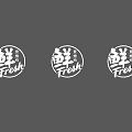 Multiple Round Wall Decor With Chinese Xian Character And Fresh Text Design