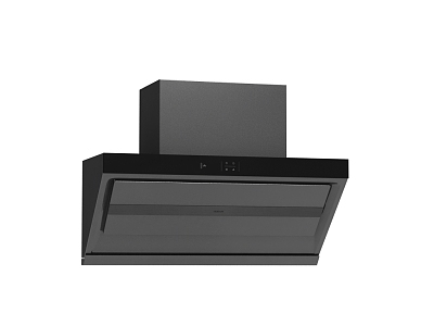 Modern hood range hood 3d model