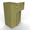 Vintage Metal Kitchen Storage Cabinet With Open Drawers And Shelves For Appliances