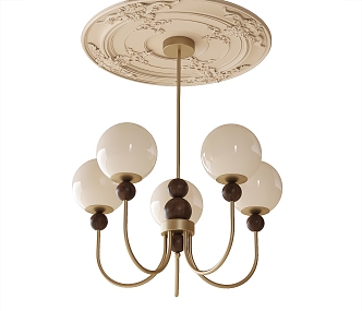 French chandelier 3d model