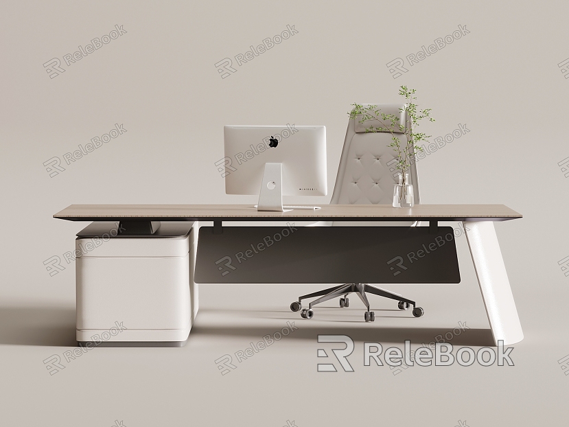 Modern desk model