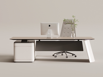 Modern desk 3d model