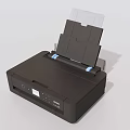 EPSON Modern Inkjet Printer With Open Paper Tray And Control Panel Design 3d model