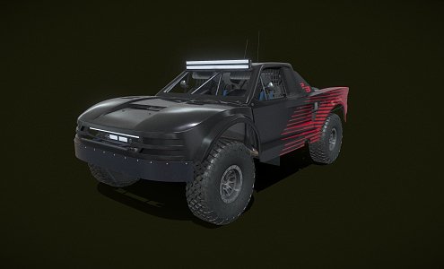 Concept Trophy Truck 3d model