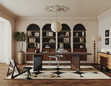 Middle Style Study 3d model