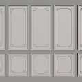 carved clapboard 3d model