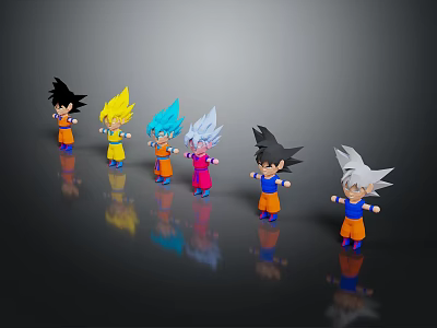 Modern Monkey King Dragon Ball Goku Dragon Ball 3d model