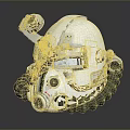 Sci-Fi Helmet Alien Helmet High Tech Helmet Game Helmet 3d model