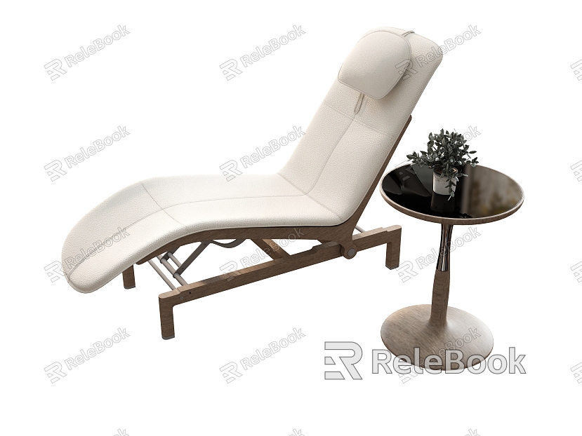 Recliner Beach Chair Coffee Table Side Table Low Table Decoration Bench Outdoor Chair Sofa Chair model