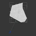 Aerial Planning of Modern Residential Community With Curved Roads Green Spaces And Building Layout
