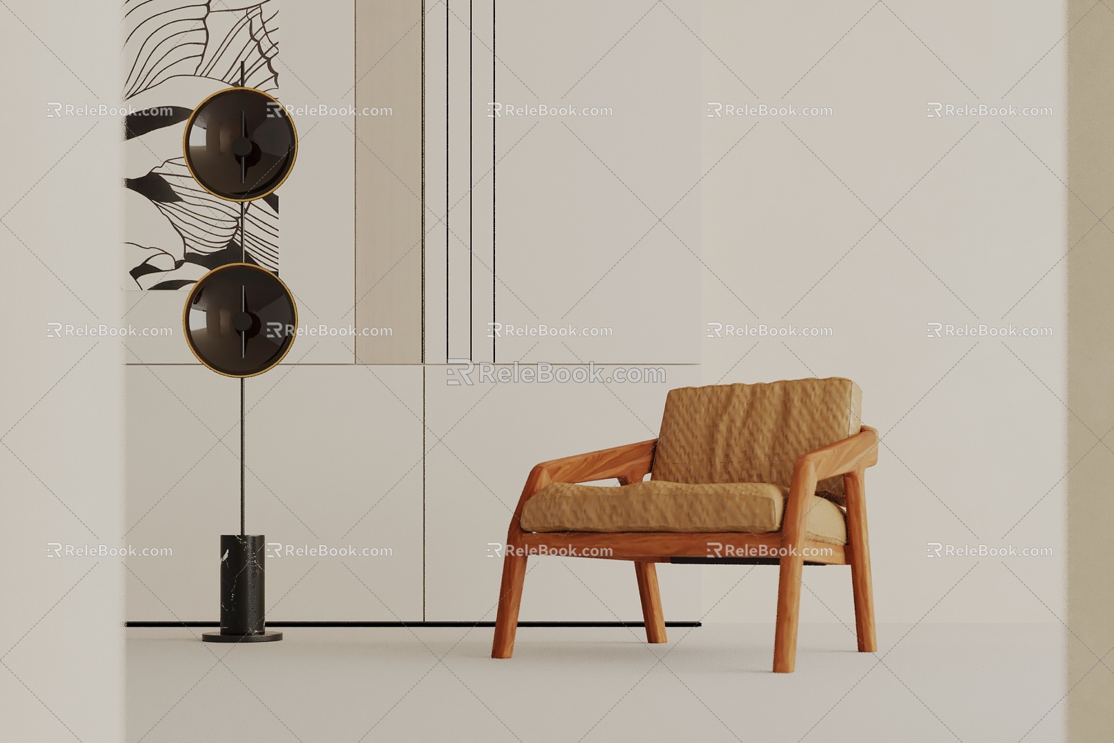 Leisure Chair 3d model