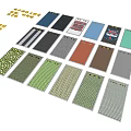 Parking Lot Floor Mats With Non Slip Eco Friendly Durable Various Patterns 3d model