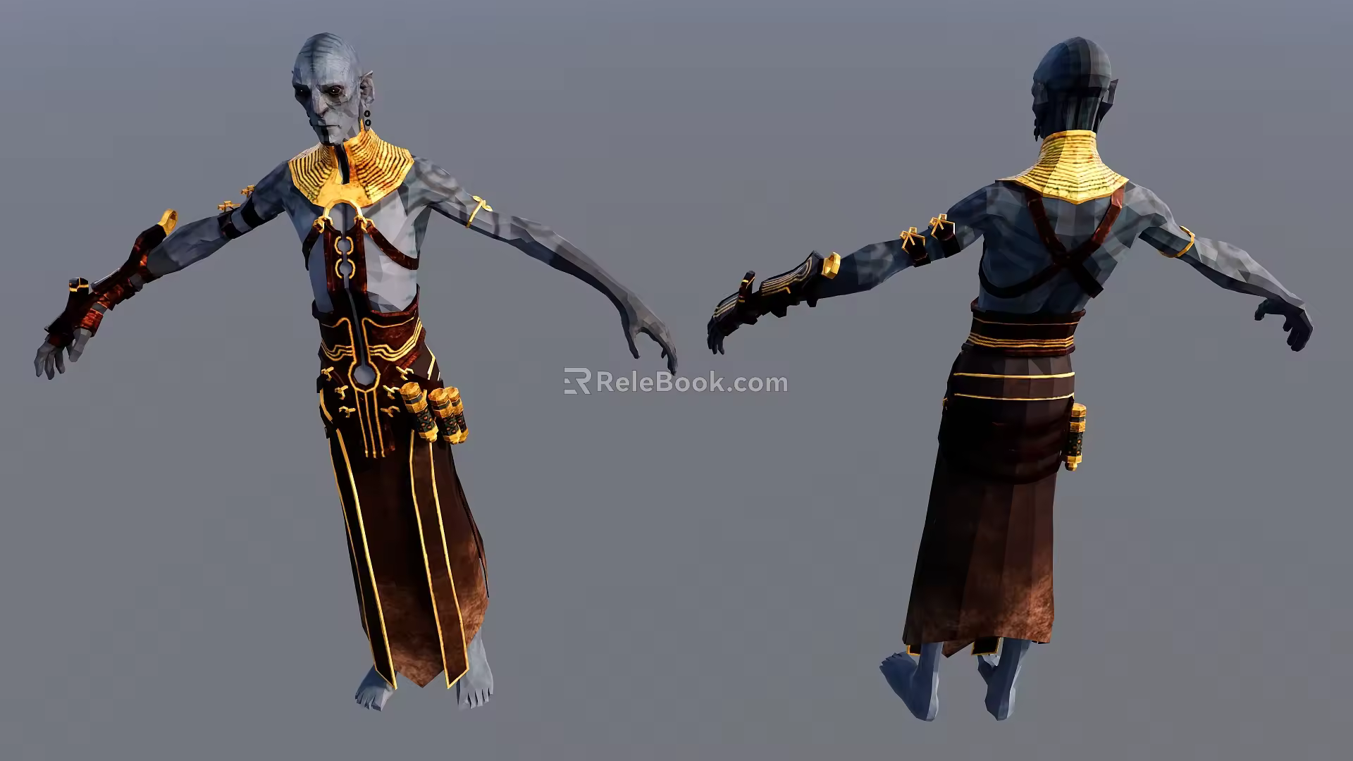 Modern Game Role Game Characters 3d model