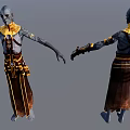Modern Game Role Game Characters 3d model