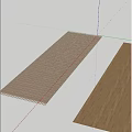 Super realistic wood floor solid wood floor is not concave and convex 3d model