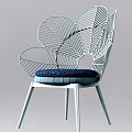 Modern single chair 3d model