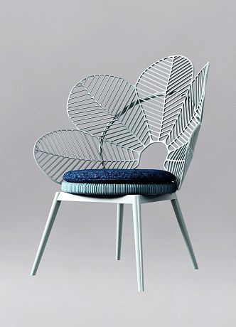 Modern single chair 3d model