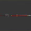 Different Types of Weapons Including Swords Axes Scythes Maces And Daggers With Colorful Designs