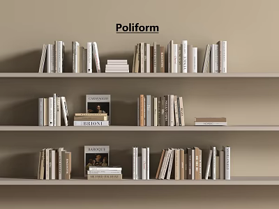 Modern Books 3d model