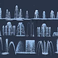 Garden Ornaments Showcasing Various Decorative Fountain Designs And Shapes For Gardens