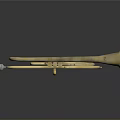 Golden Trumpet Shiny Musical Instrument For Daily Life Use