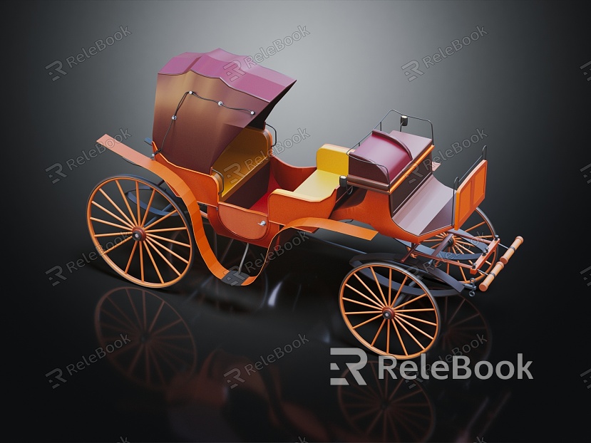 European-style carriage luxury carriage model