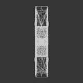 Double Doors With Decorative Floral Patterns Geometric Elements And Rivet Details