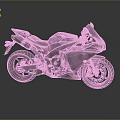 Sleek Modern Sport Motorcycle With Aerodynamic Design Black Finish And Alloy Wheels