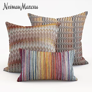 Vintage Pillow Missoni Home Neiman Marcus Pillow 3d model