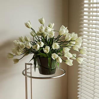 Modern Flower Arrangement Tulip 3d model