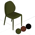 Modern Minimalist Accent Chairs With Diamond Quilted Design Orange Green And Black Slender Legs