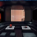 Luxurious Private Room with Hennessy XO Large Screen Sofa and Coffee Tables