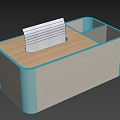 Tissue Box Storage Box Remote Control Storage Box Drawer Tray 3d model