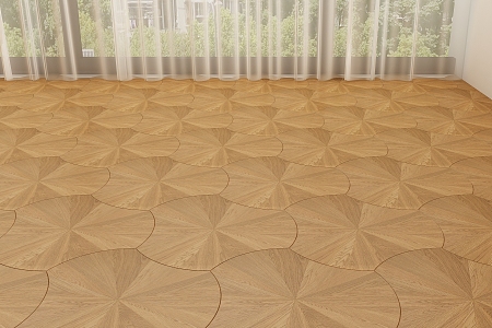 parquet wood floor 3d model