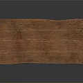 Rustic Wooden Coffee Table With Natural Texture And Cross Leg Design
