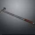 Professional Geological Hammer With Chrome Shaft And Red Leather Handle