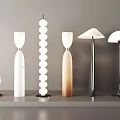 Modern floor lamp American floor lamp hoist string floor lamp bedside floor lamp bedroom floor lamp atmosphere lamp 3d model