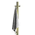 Stainless Steel Metal Rods In Silver Gold Black With Knobs And Fixtures