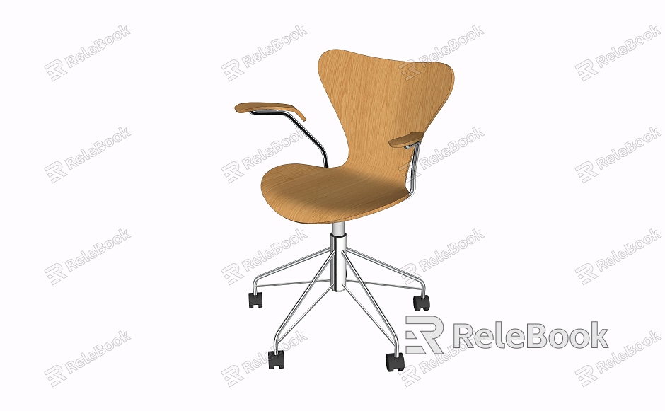 Modern office chair model