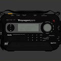 Voyager Pro Solar Emergency Radio With NOAA Weather Alert LCD Display And Antenna