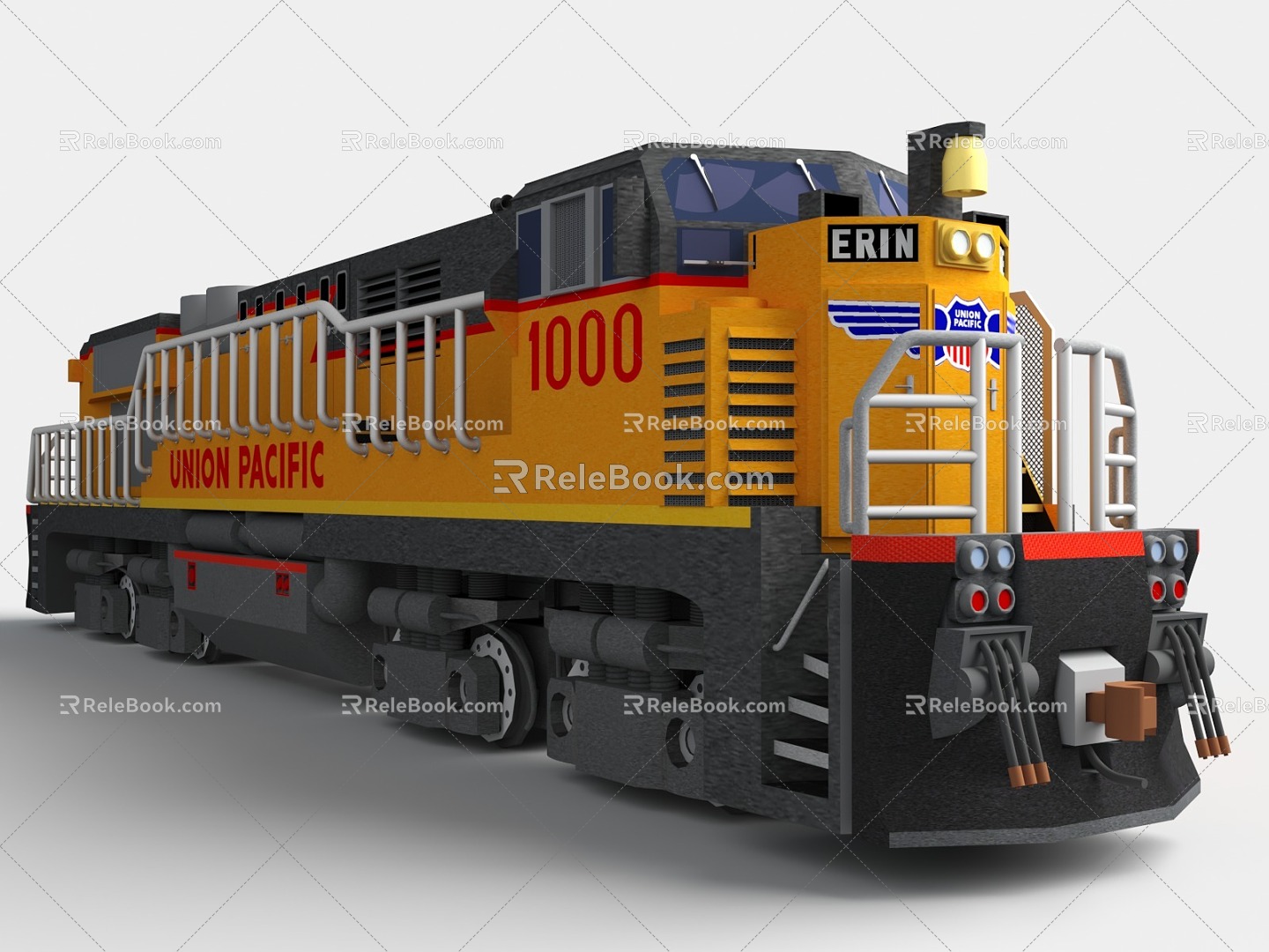 Vehicle Old locomotive Steam locomotive 3d model