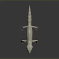 Lizard Anime Lizard Chameleon Cartoon Lizard Reptile Cold Blooded Animal Reptile Class 3d model