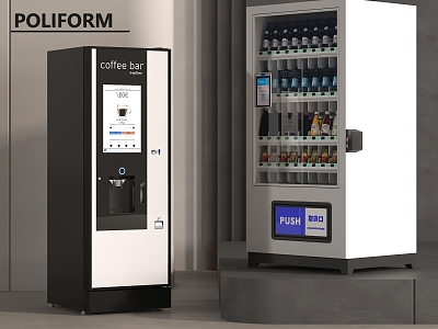 Vending Machine Beverage Vending Machine Vending Machine 3d model