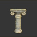 Columns Stone Columns Stone Columns Old Columns Roman Columns Roman Columns Classical Columns Greek Columns 3d model