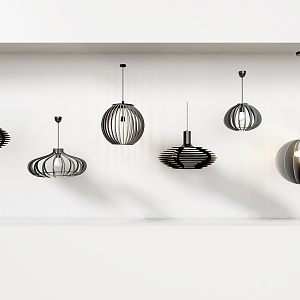 Nordic chandelier 3d model