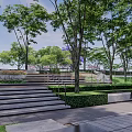 Modern Landscape High-end Forest Landscape Community 3d model