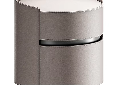 Italian Poliform bedside table 3d model
