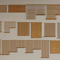 Various Window Blinds With Bamboo Wooden Materials And Different Design Styles