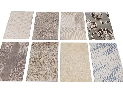 Square carpet 3d model Square carpet 3d model