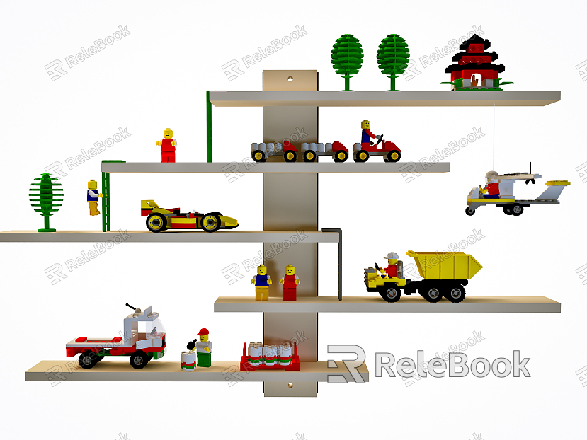 Lego toy modern toy car model